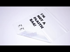 حقائب الملابس القفل الزيب القابل للتحلل البيولوجي الحجم المخصص