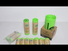 أكياس القمامة غير السامة غير ضارة القمامة القابلة للتسميد أكياس النفايات